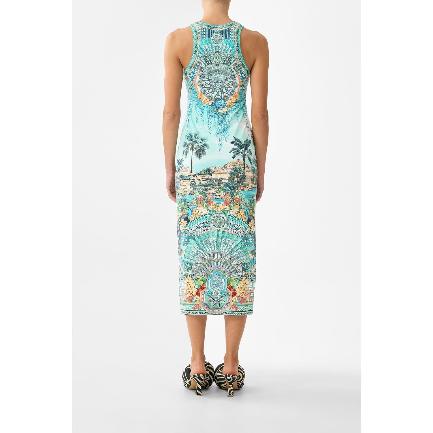 Camilla Jersey Tank Dress - Balearic Bebe Balebebe  Camilla Pisces Boutique