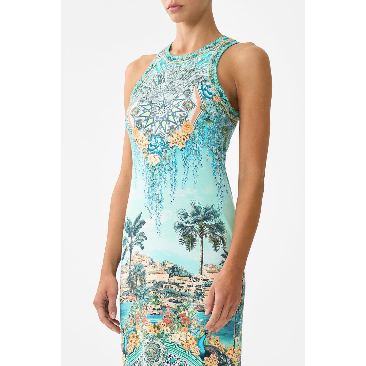 Camilla Jersey Tank Dress - Balearic Bebe Balebebe  Camilla Pisces Boutique