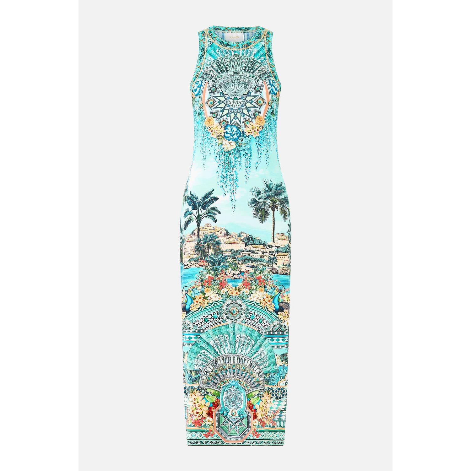 Camilla Jersey Tank Dress - Balearic Bebe Balebebe  Camilla Pisces Boutique