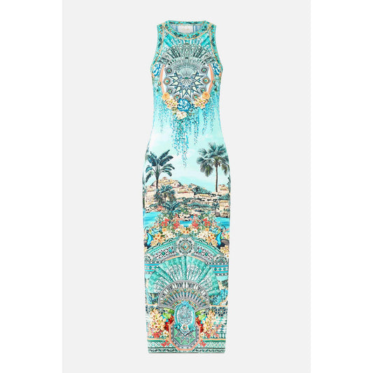 Camilla Jersey Tank Dress - Balearic Bebe Balebebe  Camilla Pisces Boutique
