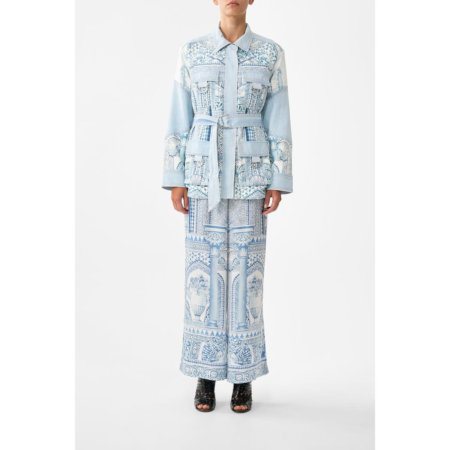 Camilla Patch Pocket Jacket - The Hum Of The Alhambra Humoalha  Camilla Pisces Boutique