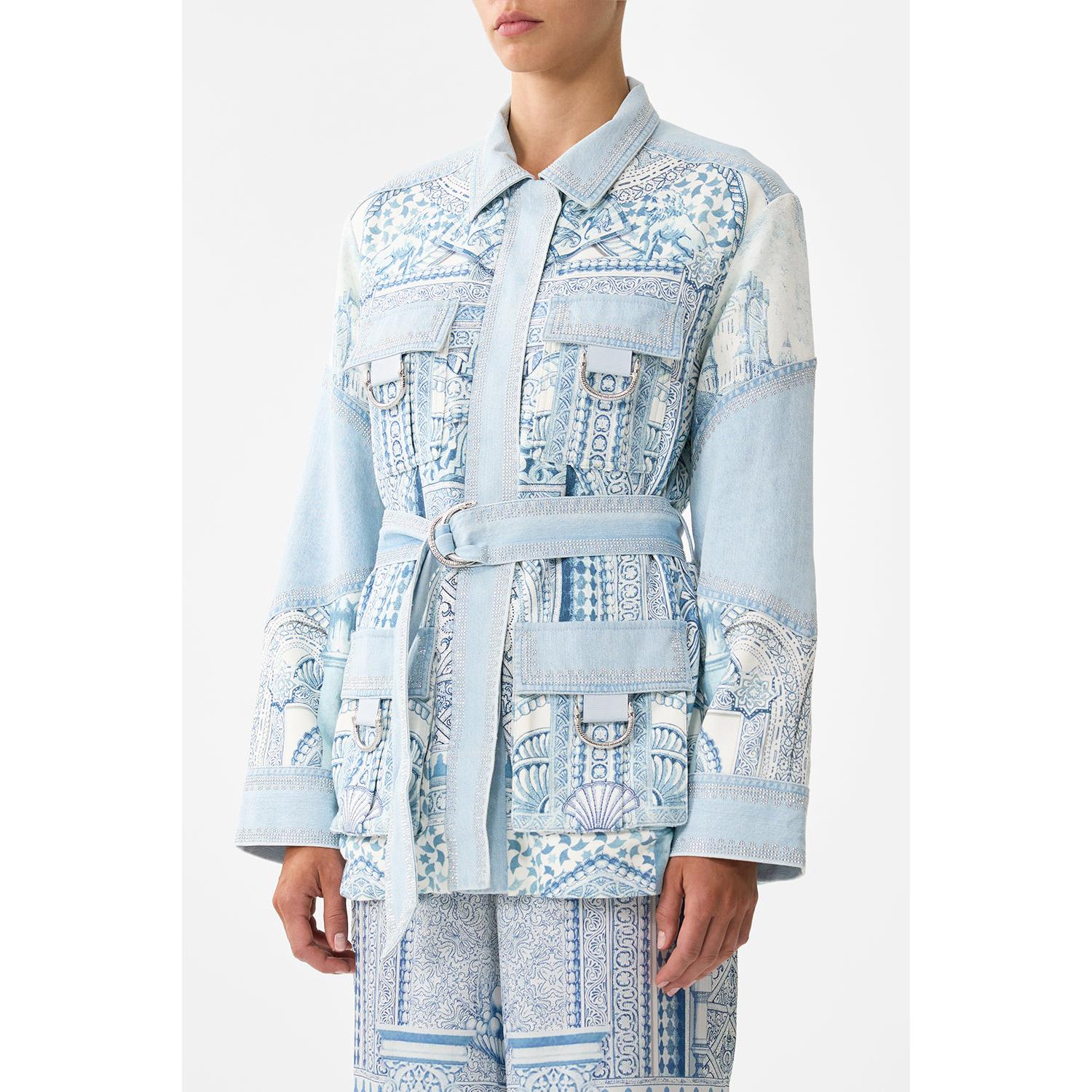 Camilla Patch Pocket Jacket - The Hum Of The Alhambra Humoalha  Camilla Pisces Boutique