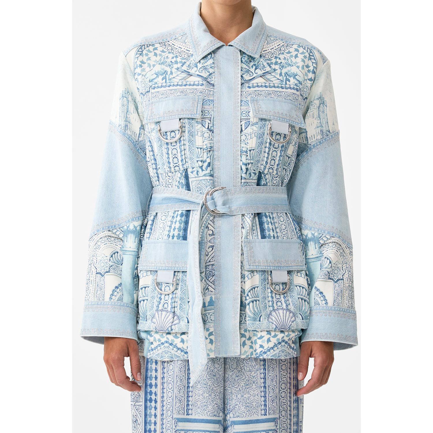 Camilla Patch Pocket Jacket - The Hum Of The Alhambra Humoalha  Camilla Pisces Boutique