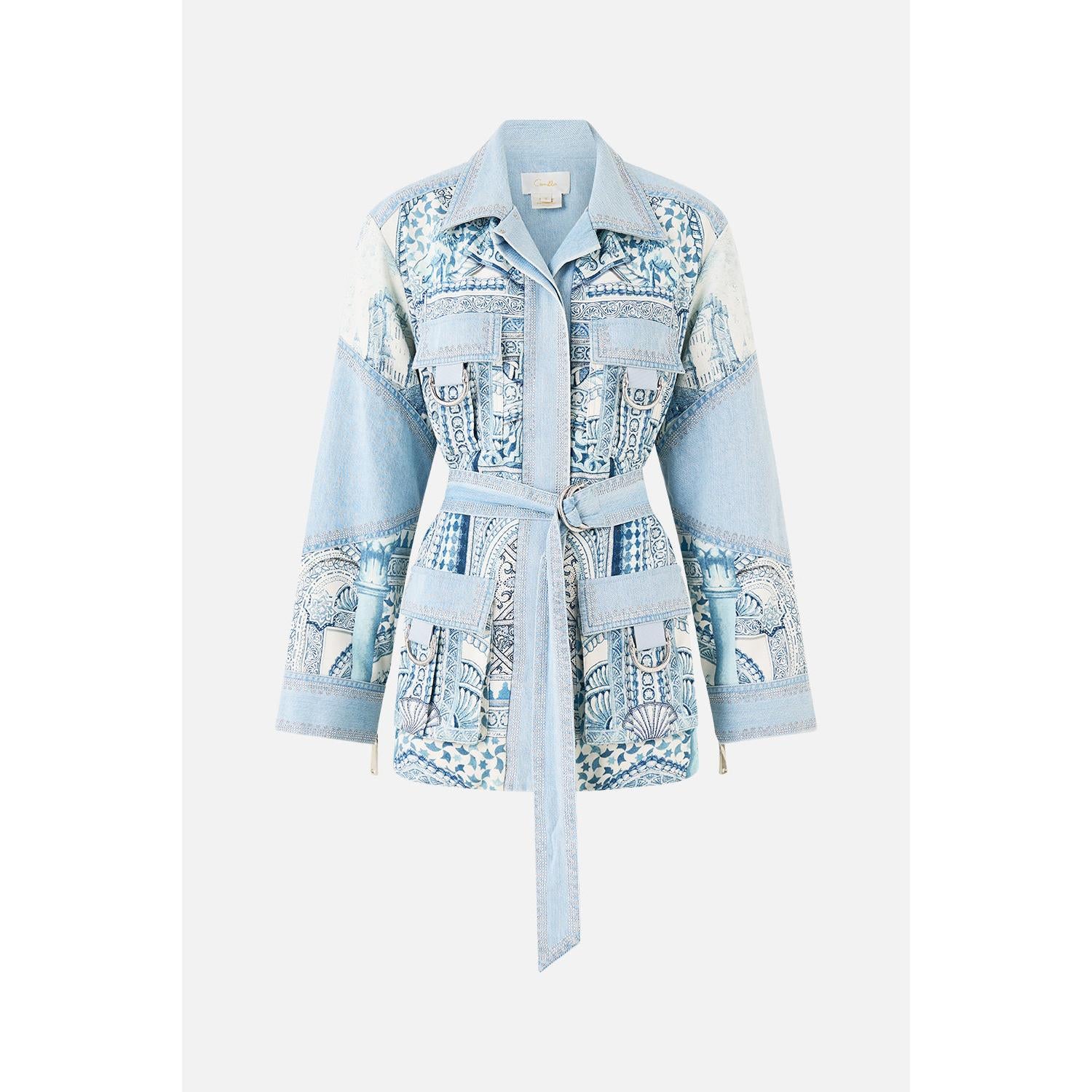 Camilla Patch Pocket Jacket - The Hum Of The Alhambra Humoalha  Camilla Pisces Boutique