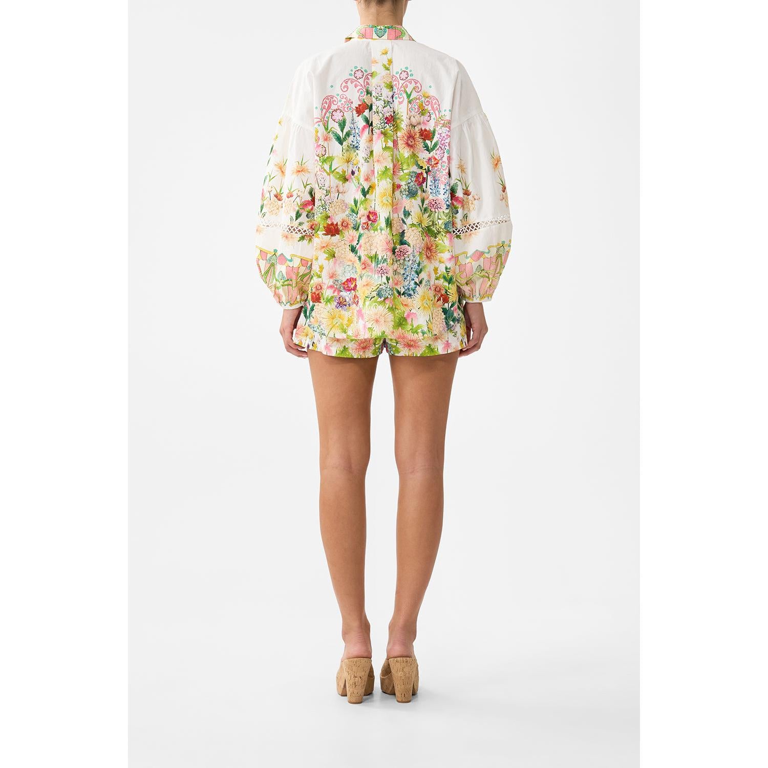 Camilla Balloon Sleeve Blouse - The Call Of Catalonia Callcata  Camilla Pisces Boutique