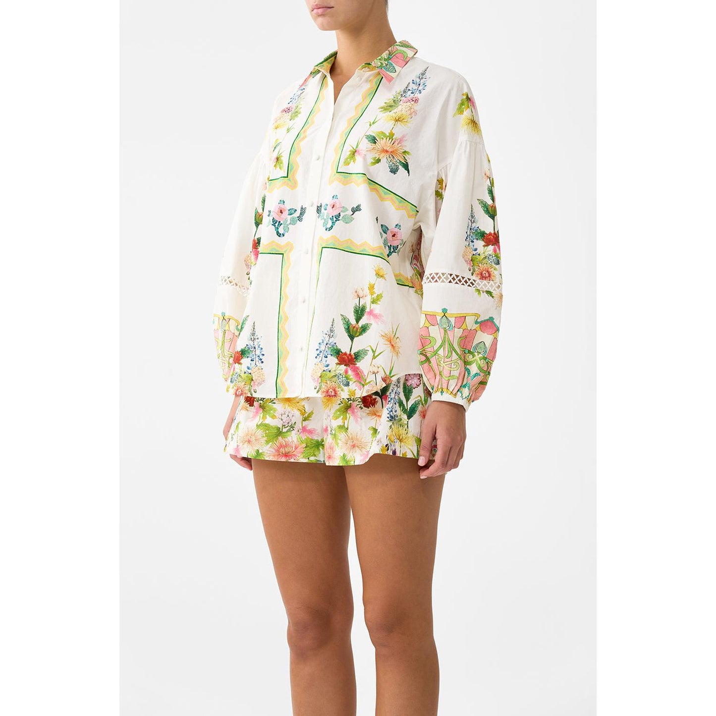 Camilla Balloon Sleeve Blouse - The Call Of Catalonia Callcata  Camilla Pisces Boutique