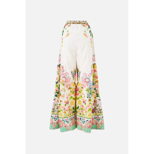 Camilla Trouser With Tiered Panels - The Call Of Catalonia Callcata  Camilla Pisces Boutique