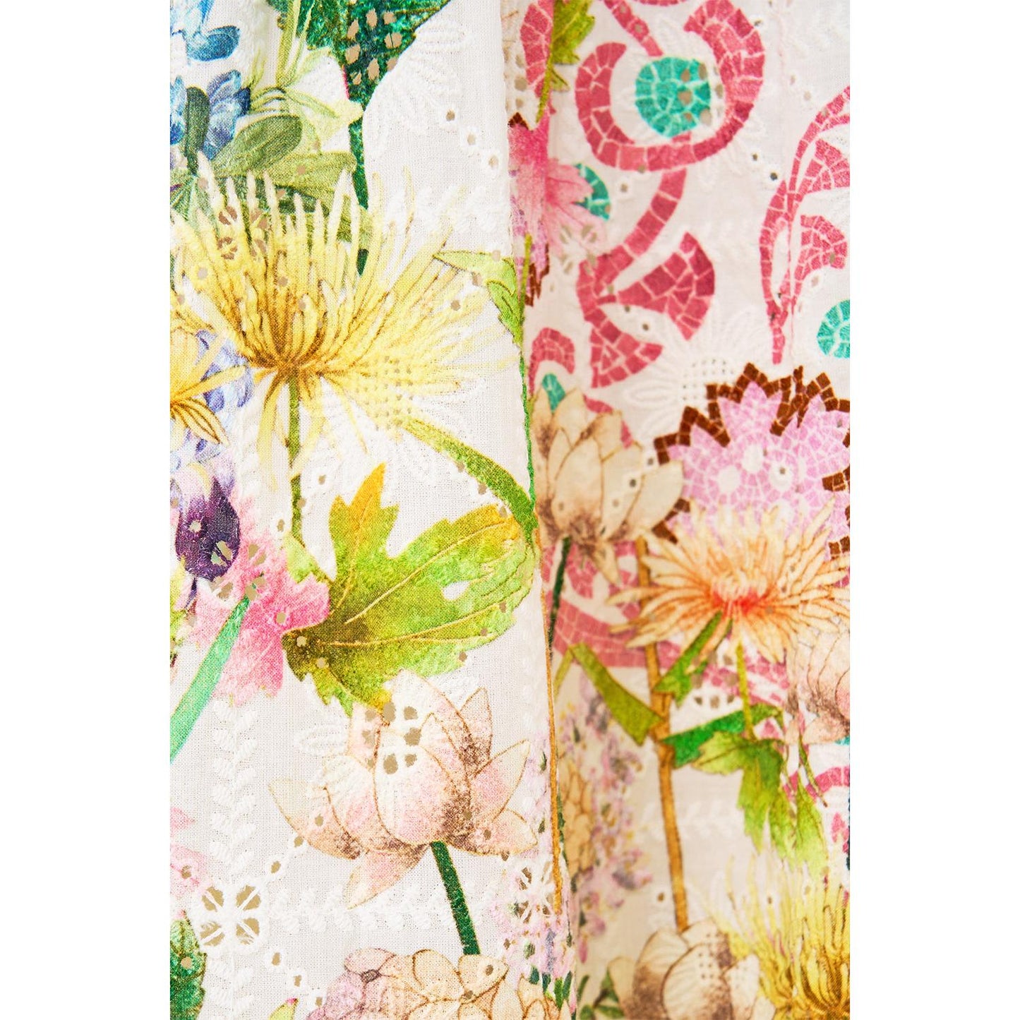 Camilla Trouser With Tiered Panels - The Call Of Catalonia Callcata  Camilla Pisces Boutique