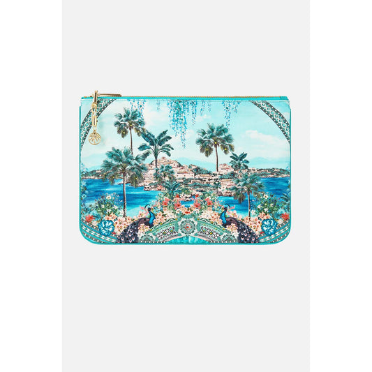 Camilla Canvas Clutch - Balearic Bebe Balebebe  Camilla Pisces Boutique