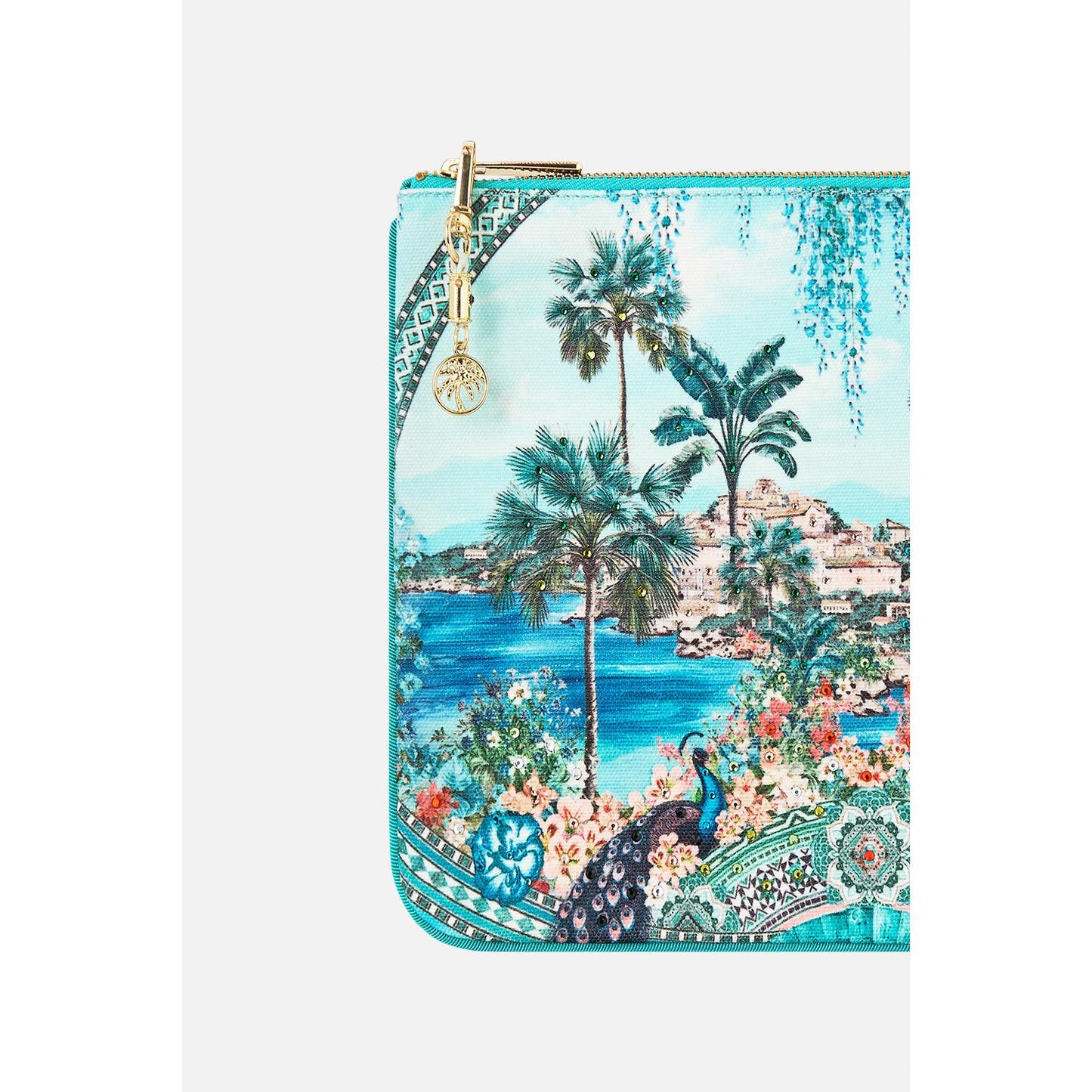Camilla Canvas Clutch - Balearic Bebe Balebebe  Camilla Pisces Boutique