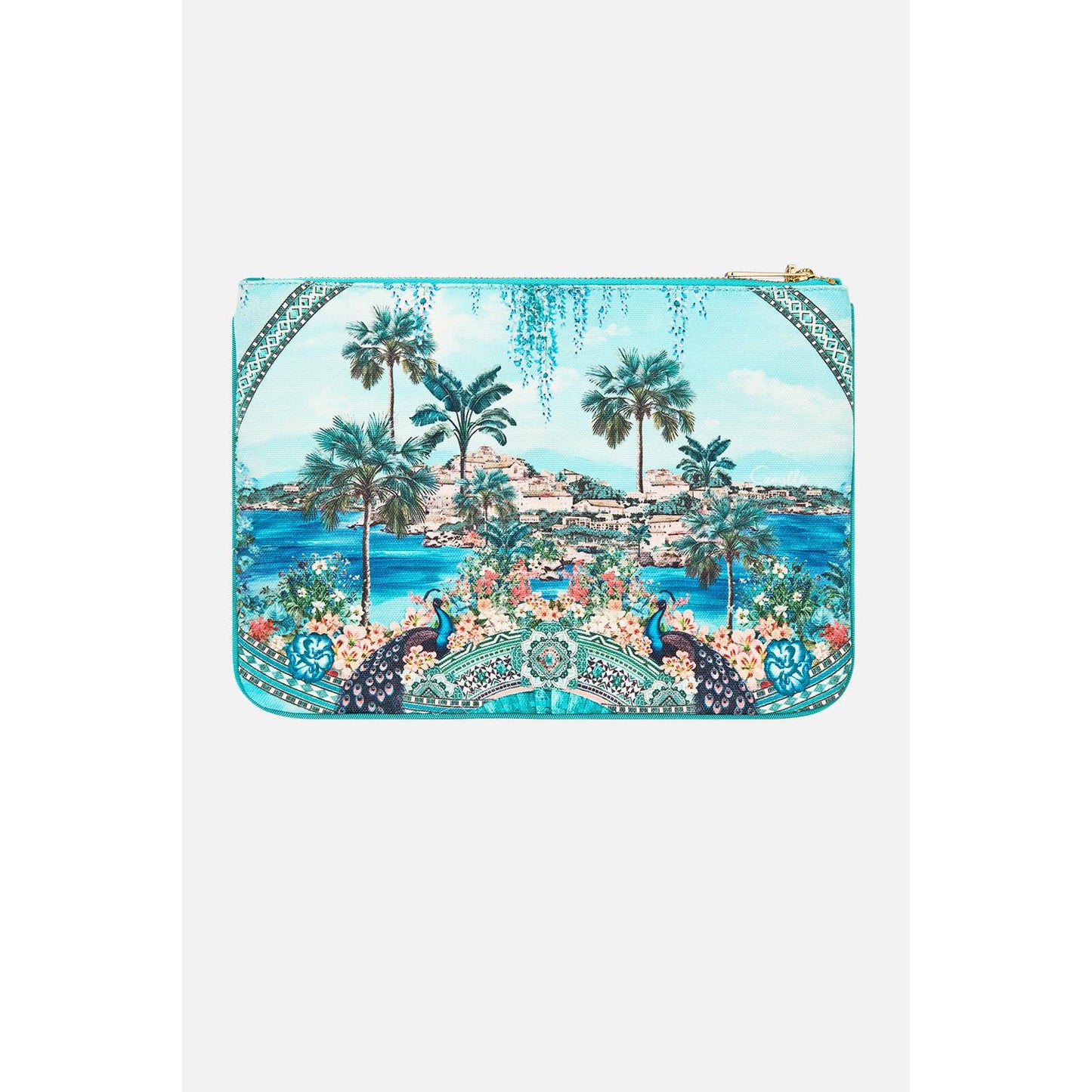 Camilla Canvas Clutch - Balearic Bebe Balebebe  Camilla Pisces Boutique