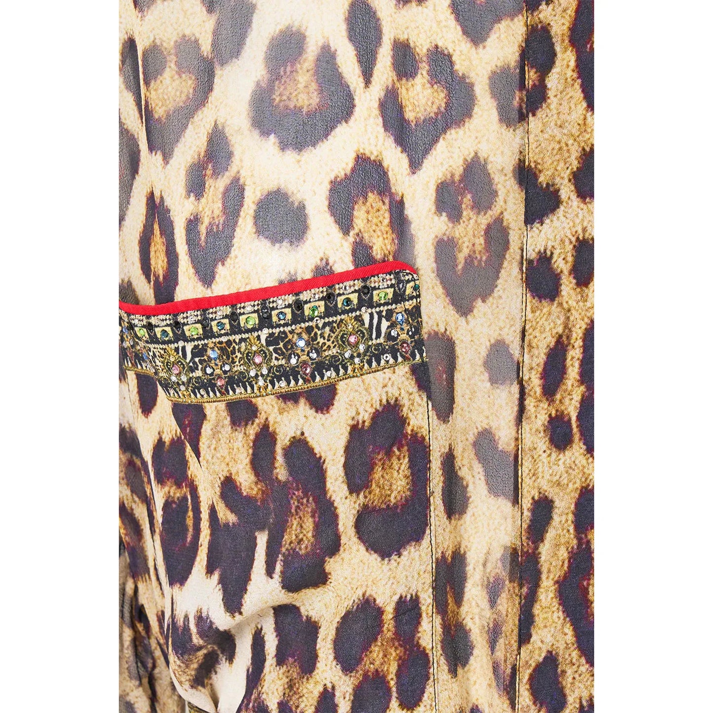 Camilla Button Front Long Dress - Leo Tigra Land  Camilla Pisces Boutique