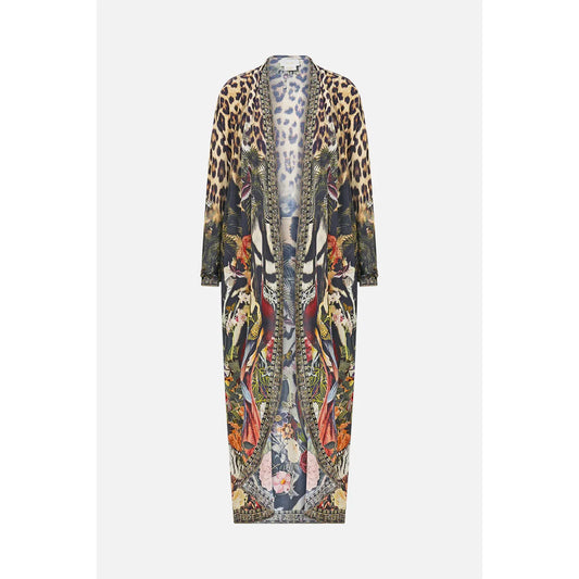 Camilla Long Jacket With Pockets - Leotigra land  Camilla Pisces Boutique