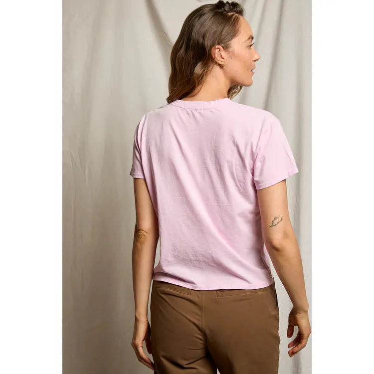 Perfect White Tee Harley Boxy Crew - Sugar Pink  Perfect White Tee Pisces Boutique