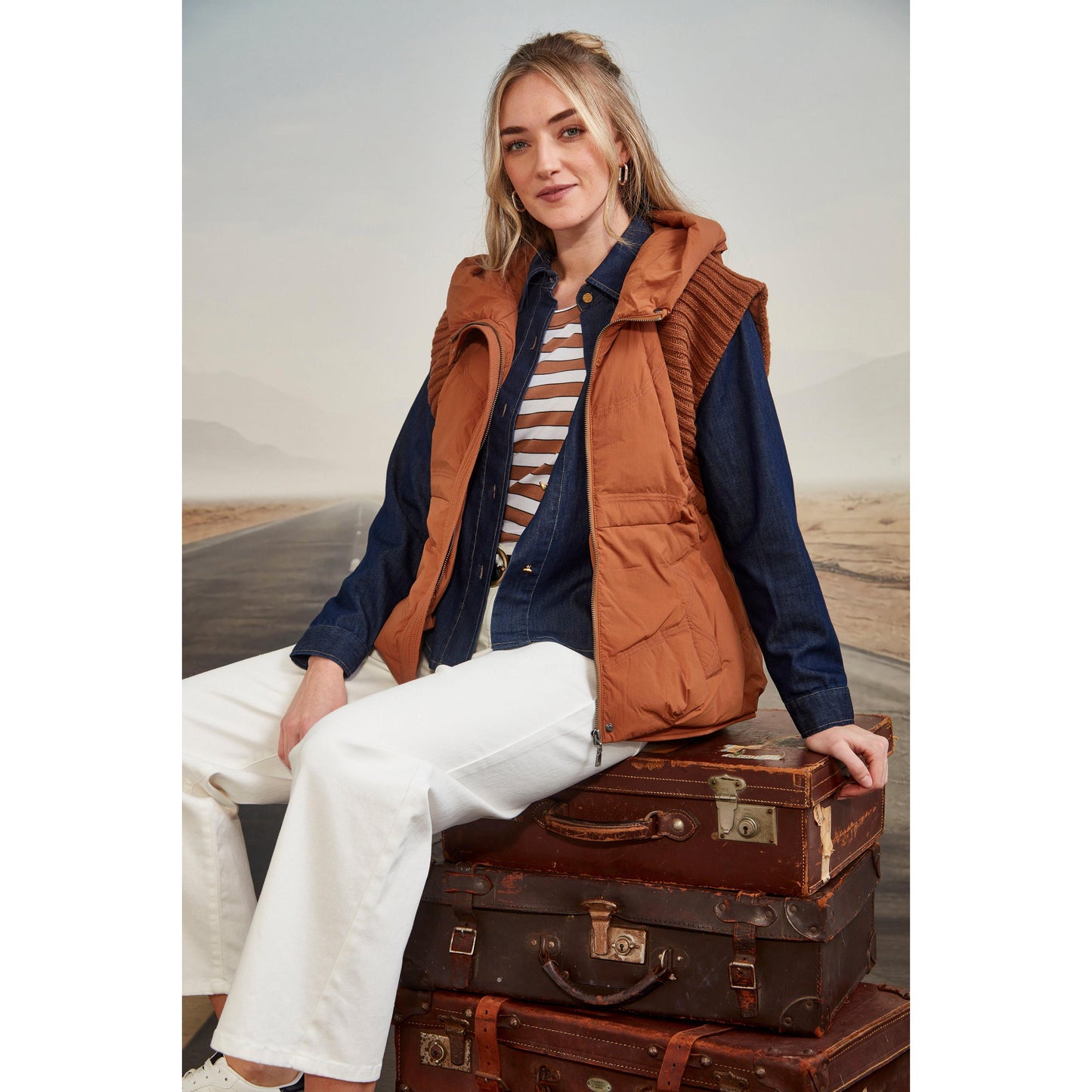Verge Chaka Vest - Nutmeg