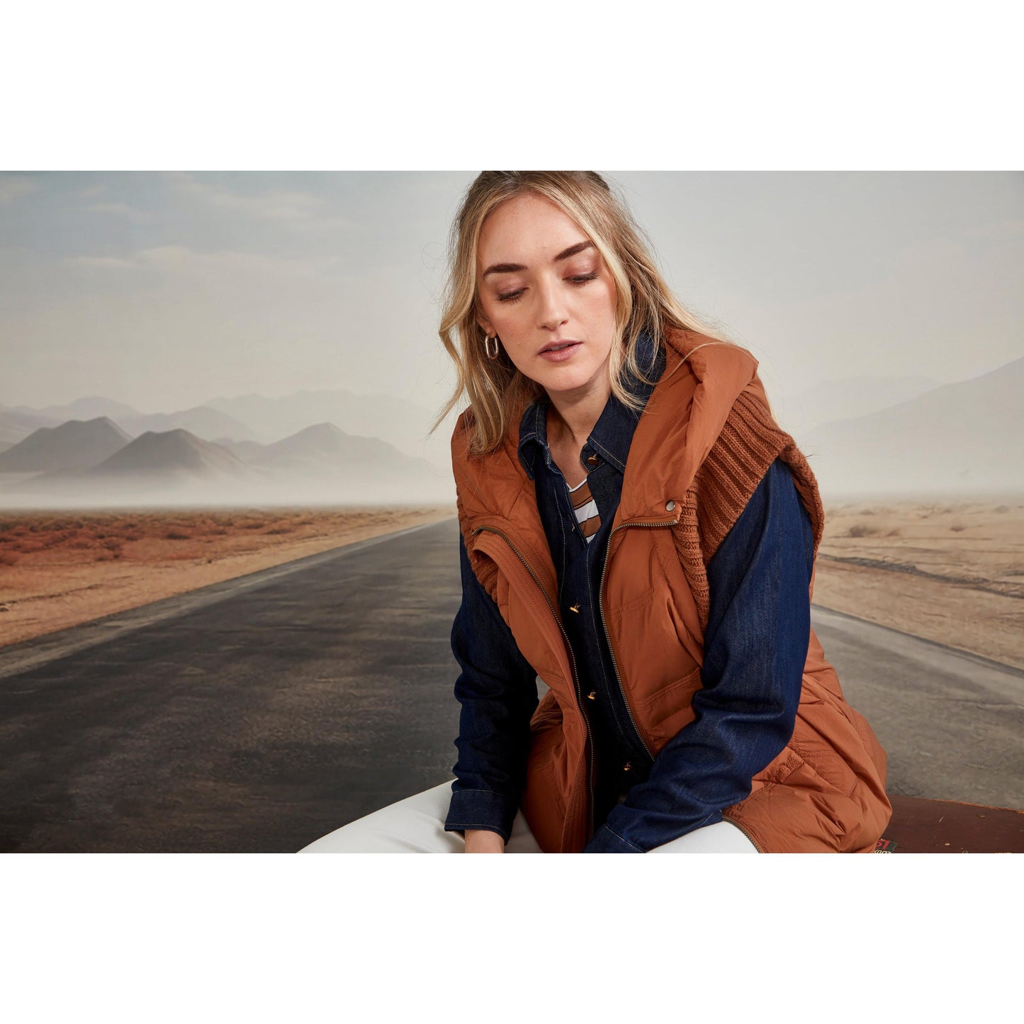 Verge Chaka Vest - Nutmeg