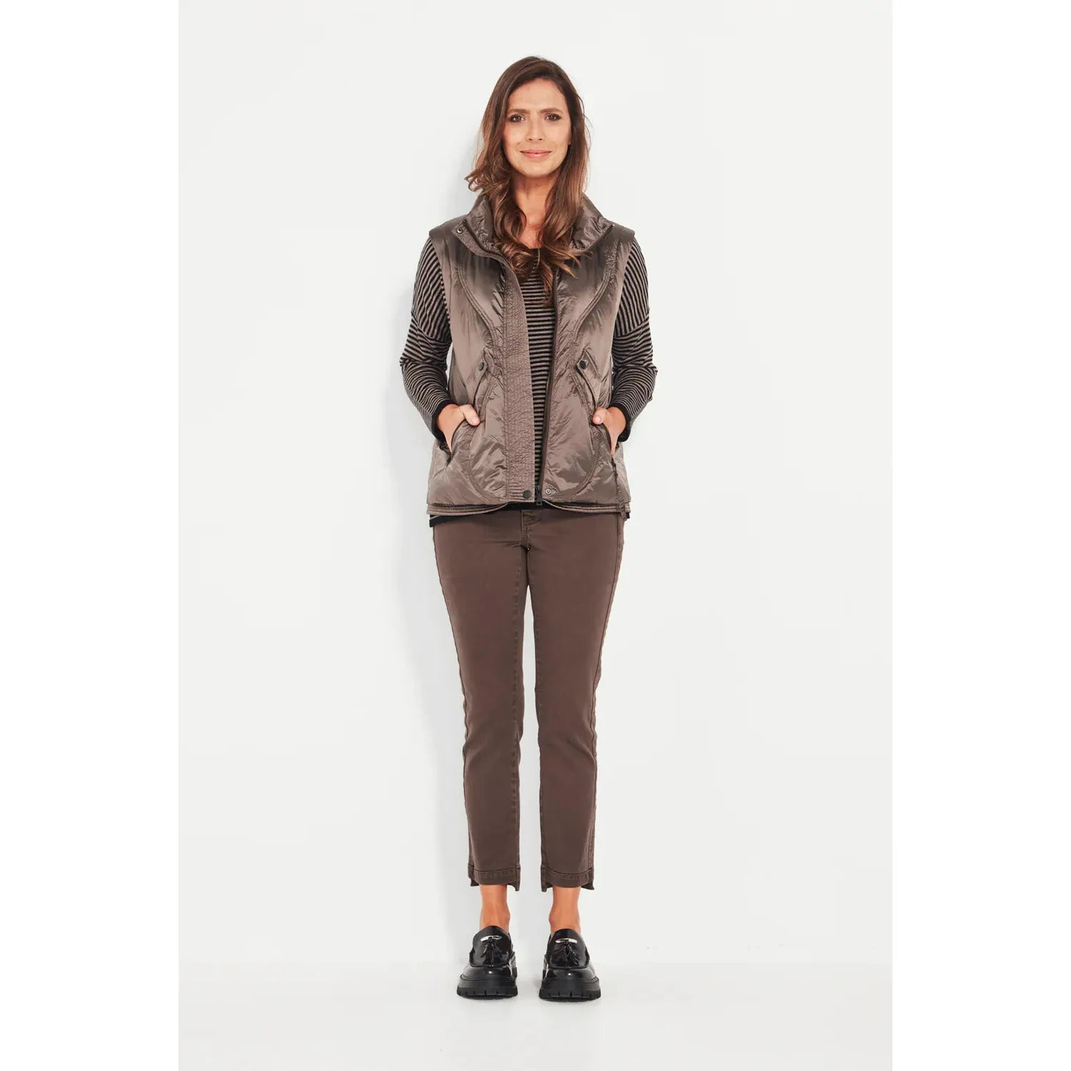 Verge Nocturnal Vest - Mushroom  Verge Pisces Boutique