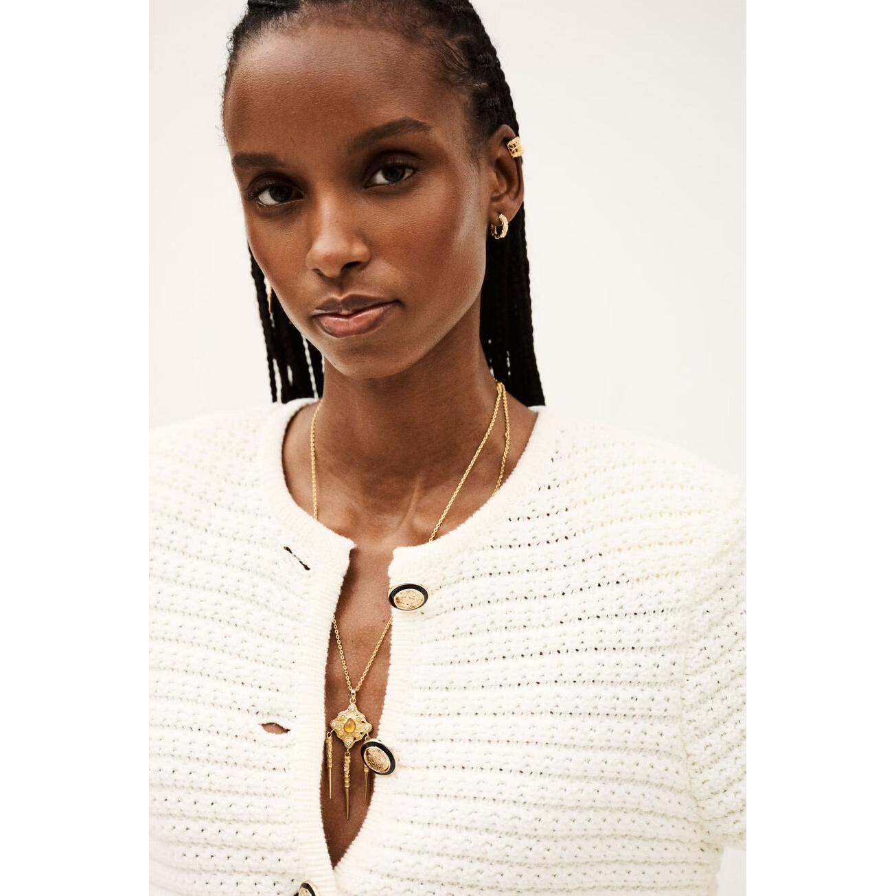 Ba&sh Gaspard Cardigan - Ecru  Ba&sh Pisces Boutique