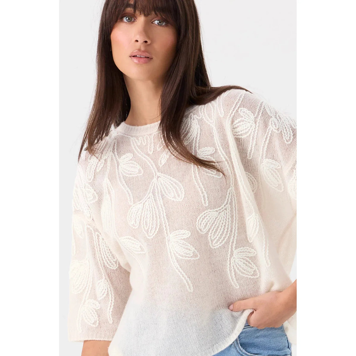 Mia Fratino Helena Tee - Cloud