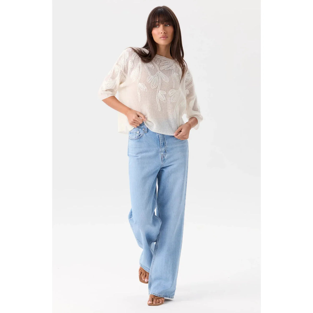 Mia Fratino Helena Tee - Cloud