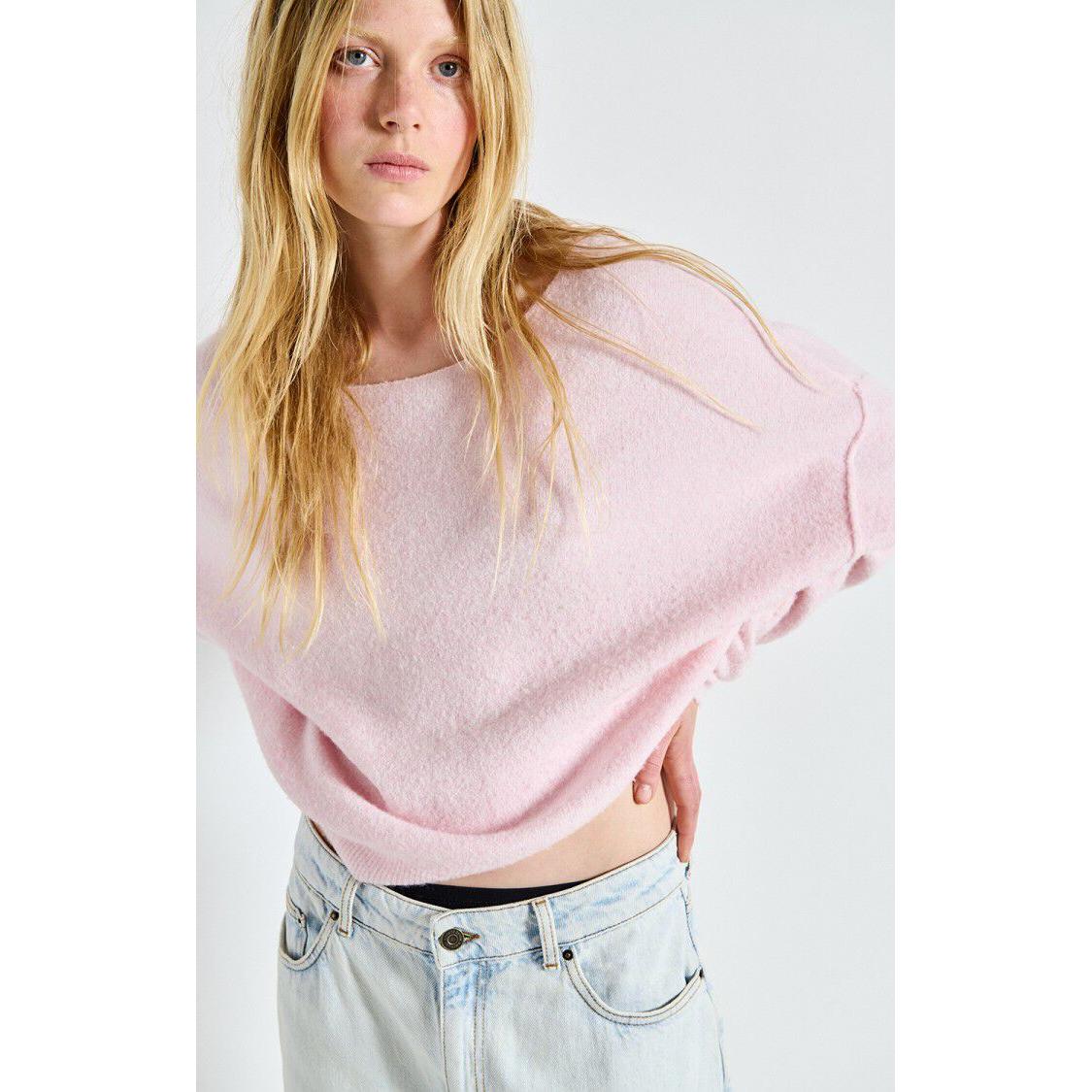 American Vintage Dam225 Pullover - Sugared Almond Melange  American Vintage Pisces Boutique