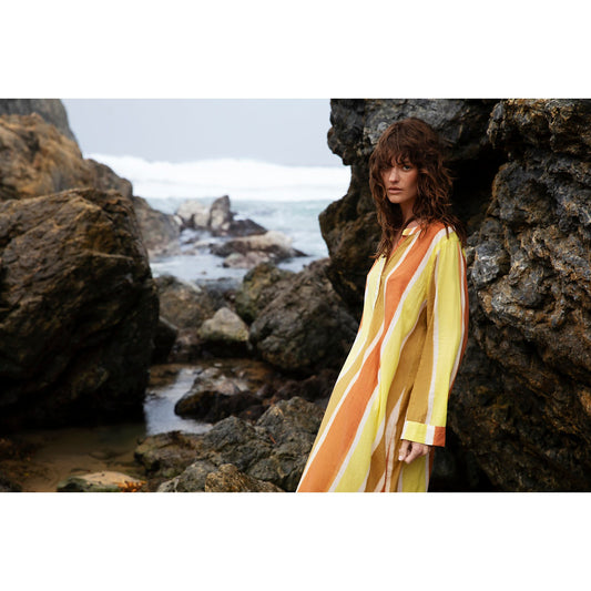 One Season Bazaar Moroccan Stripe - Citrine