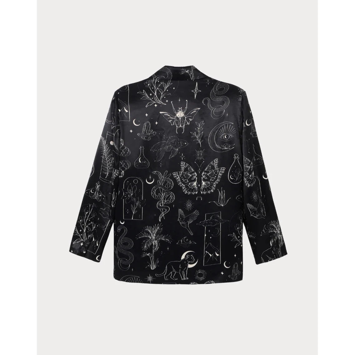 ME 369 Molly Blazer - Black Magiv