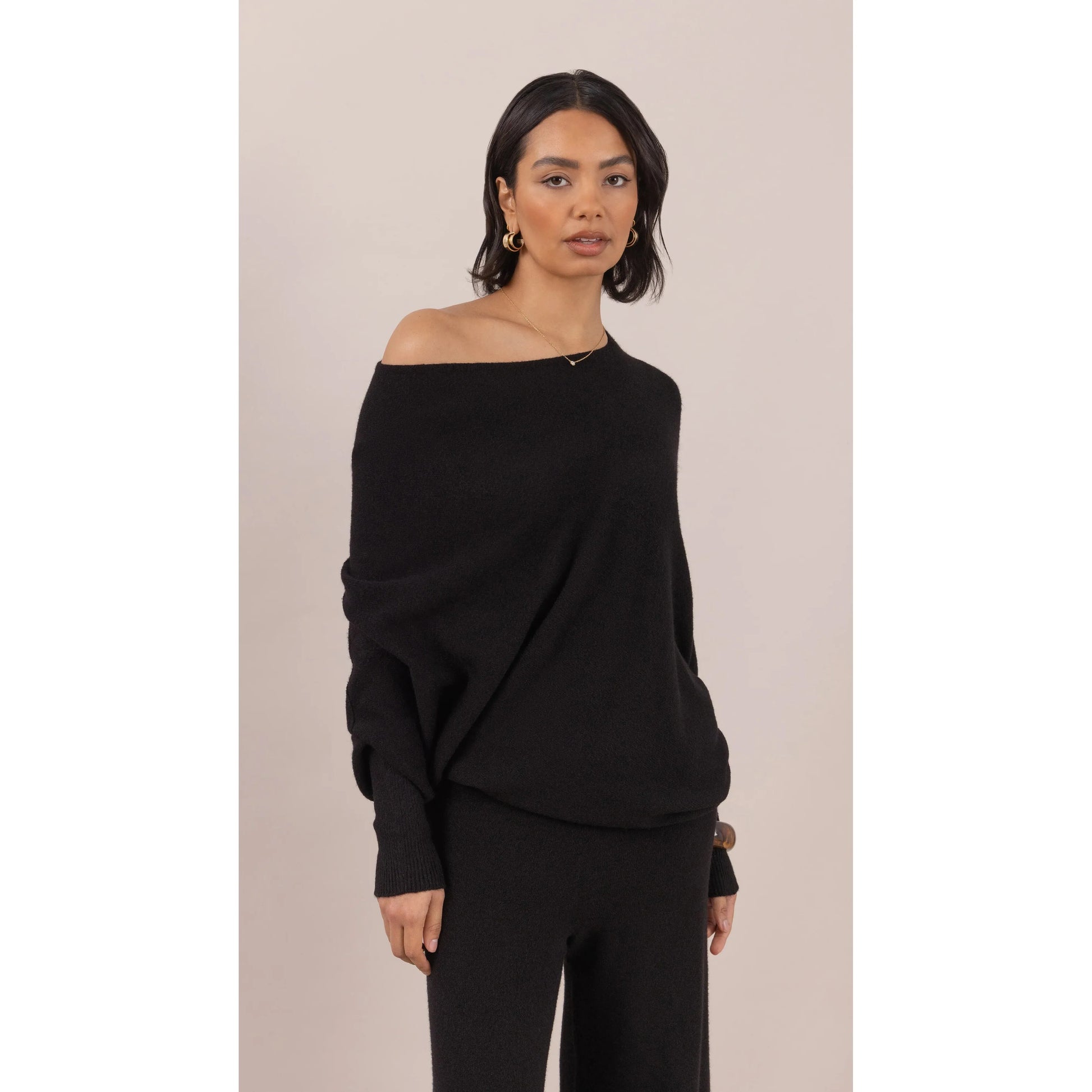 Charli London Natalie Sweater - Black  Charli london Pisces Boutique