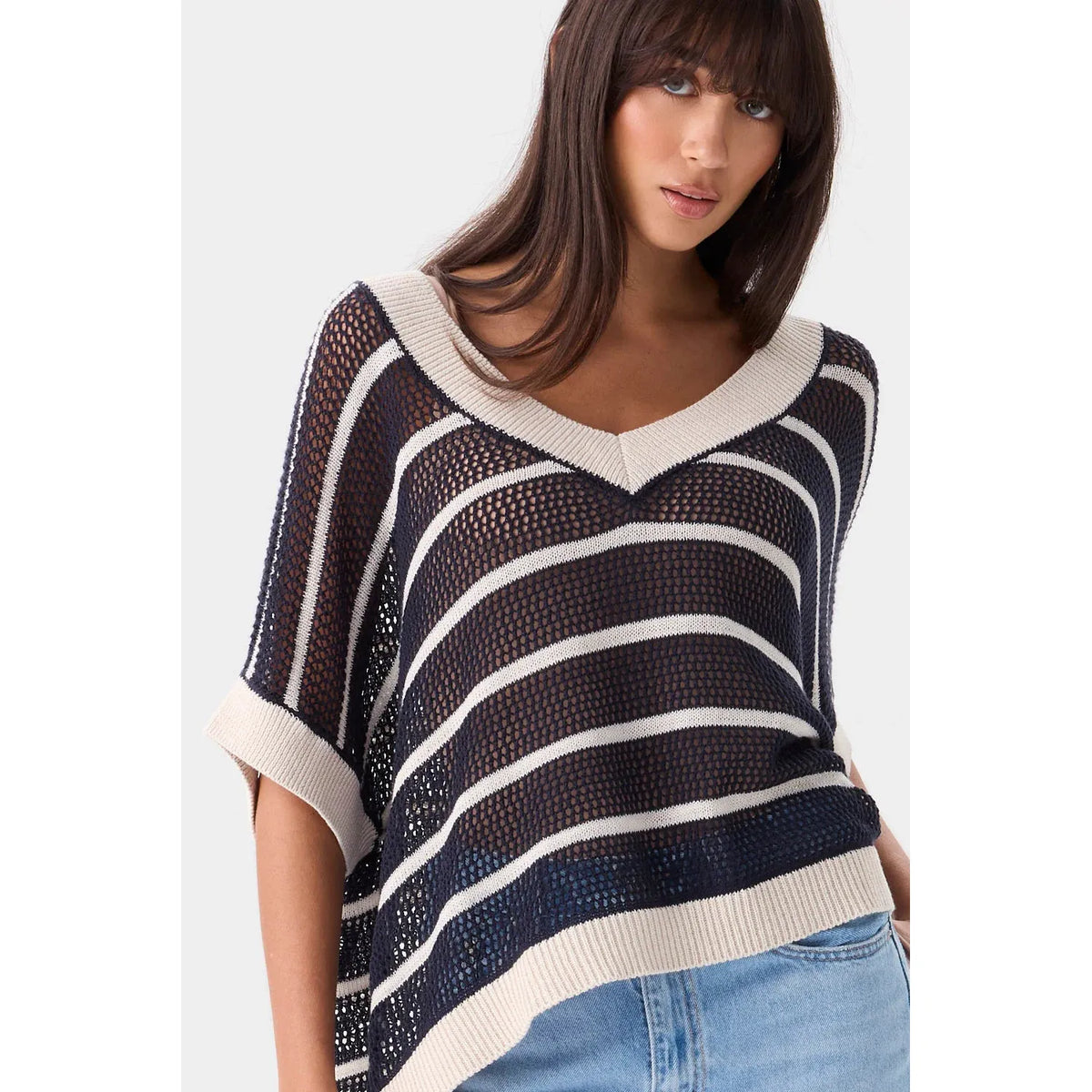 Mia Fratino Sanremo Vest - Navy / Calico