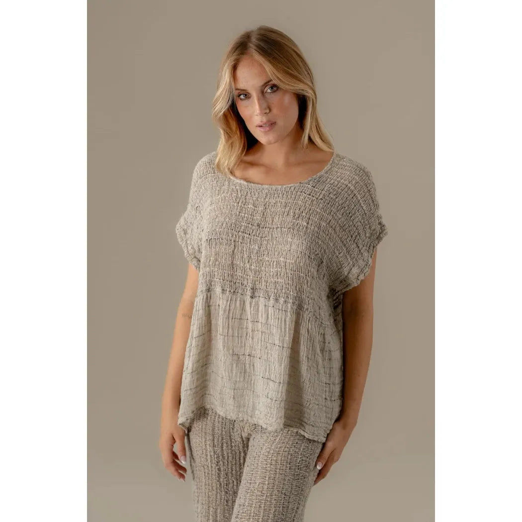 La Bottega Top Botticelli Egitto - Natural  La Bottega Pisces Boutique