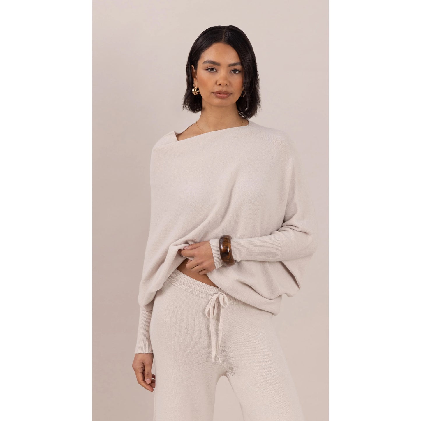 Charli London Natalie Sweater - Ivory  Charli london Pisces Boutique