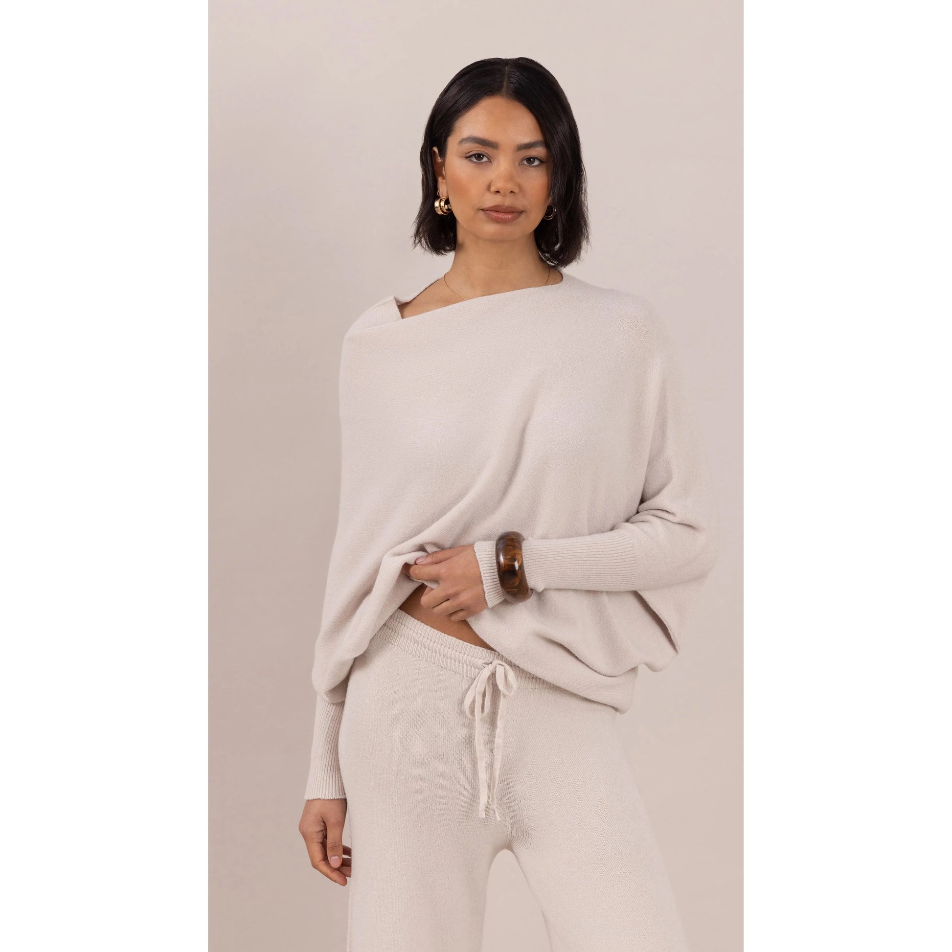 Charli London Natalie Sweater - Ivory  Charli london Pisces Boutique