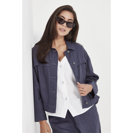 Verge Echo Jacket - Denim  Verge Pisces Boutique