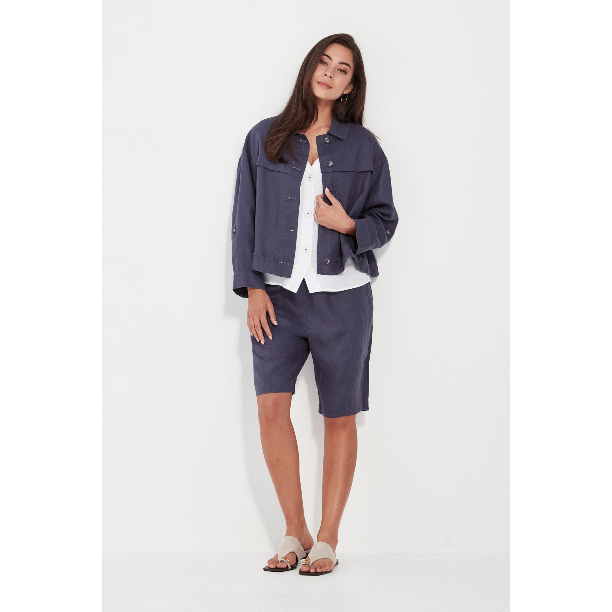 Verge Echo Jacket - Denim  Verge Pisces Boutique