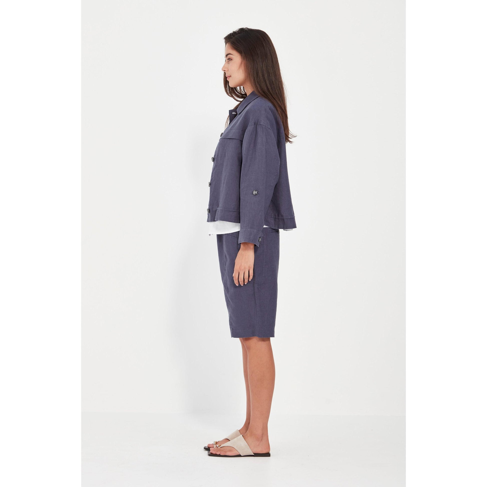 Verge Echo Jacket - Denim  Verge Pisces Boutique