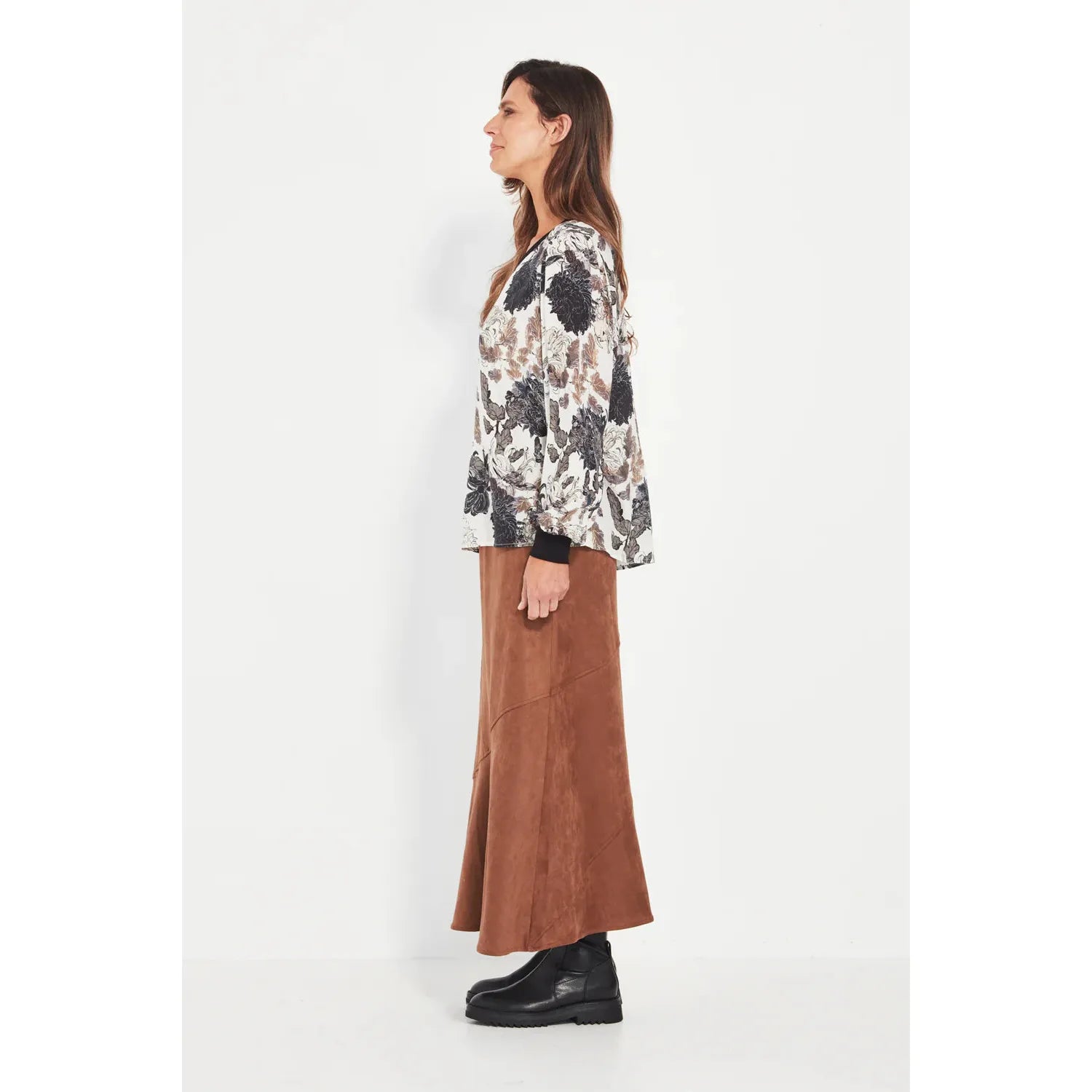 Verge Alina Skirt - Caramel  Verge Pisces Boutique