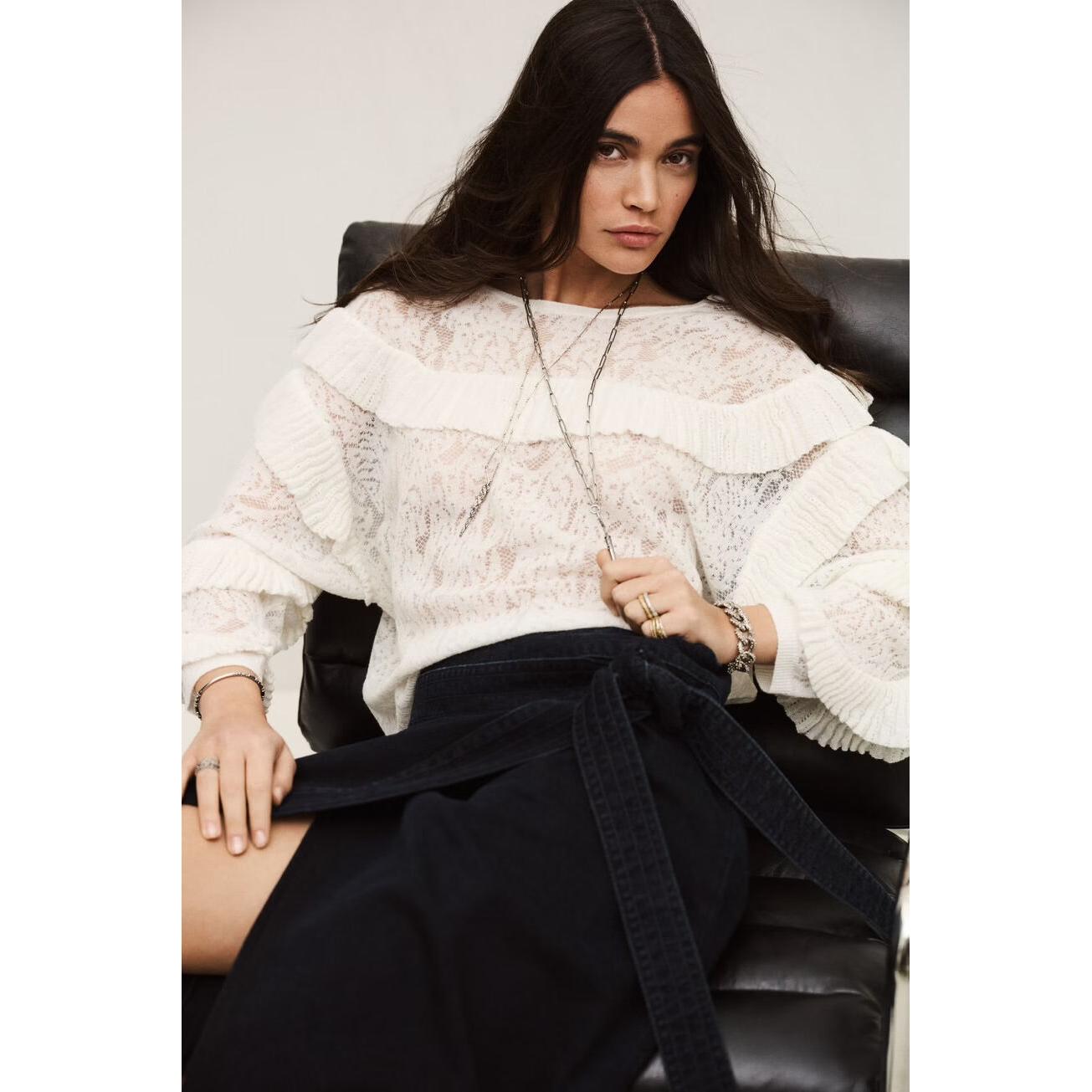 Ba&sh Lucas Jumper - Ecru  Ba&sh Pisces Boutique