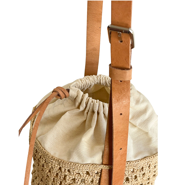 Made in Mada Aingo Bag - Natural Natural Leather