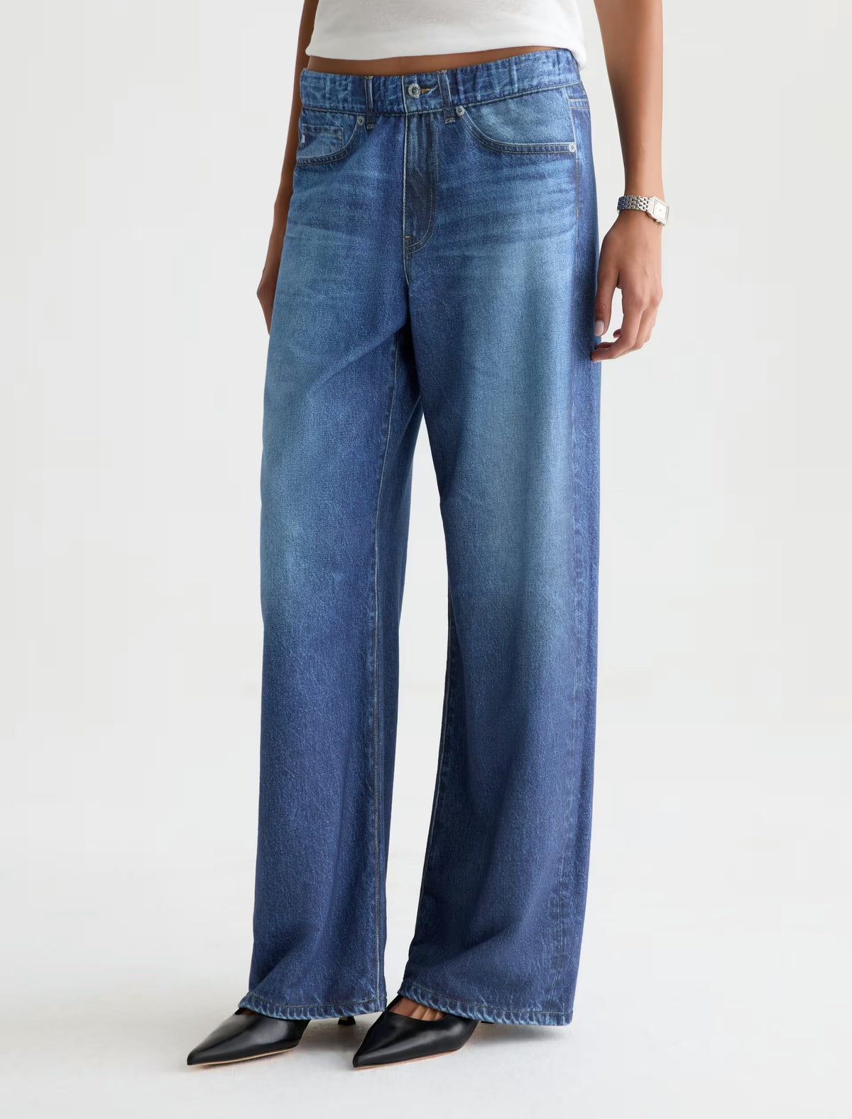 AG Adria Sweatpant - Blue  Adriano Goldschmied Pisces Boutique