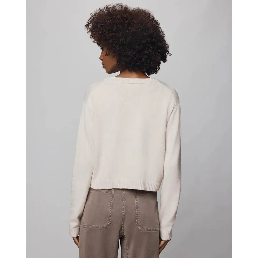 Splendid Amber Crop Cardigan - Pale Oak Heather  Splendid Pisces Boutique