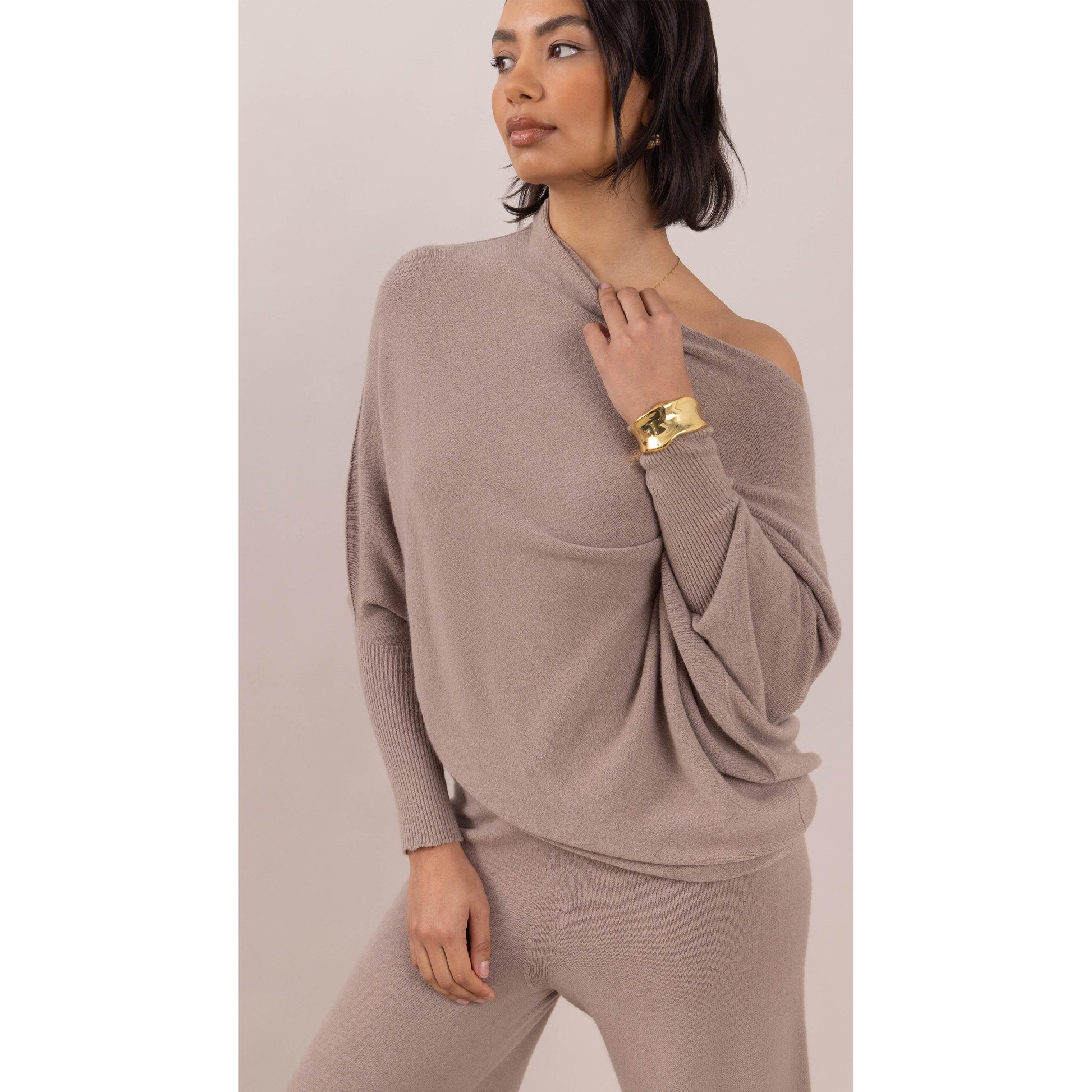 Charli London Natalie Sweater - Smoke  Charli london Pisces Boutique