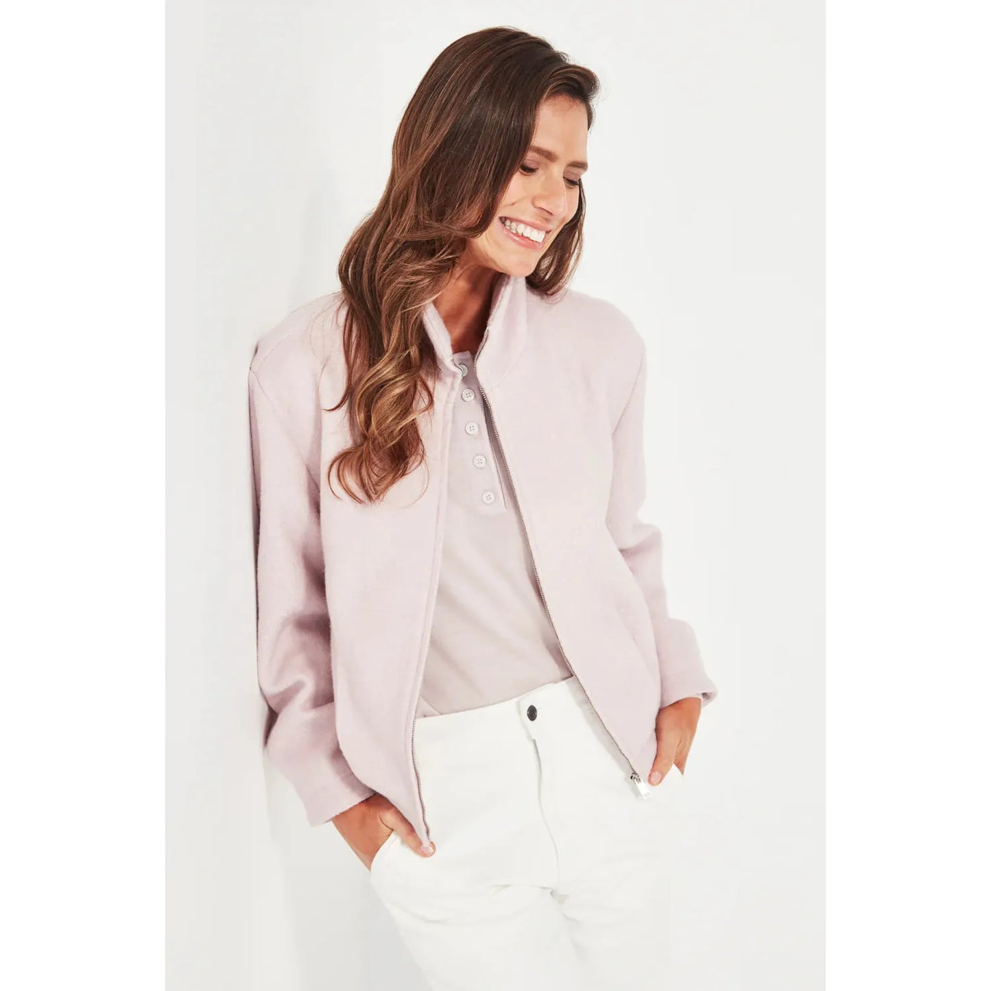 Verge Fortify Jacket - Rose Quartz  Verge Pisces Boutique