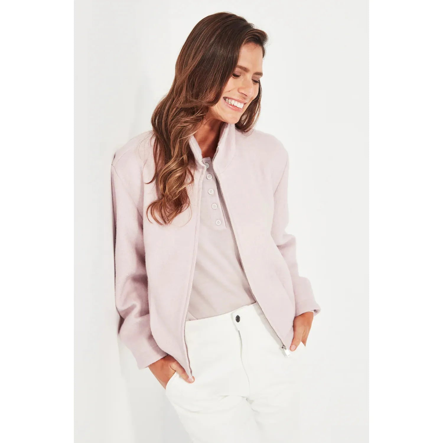 Verge Fortify Jacket - Rose Quartz  Verge Pisces Boutique