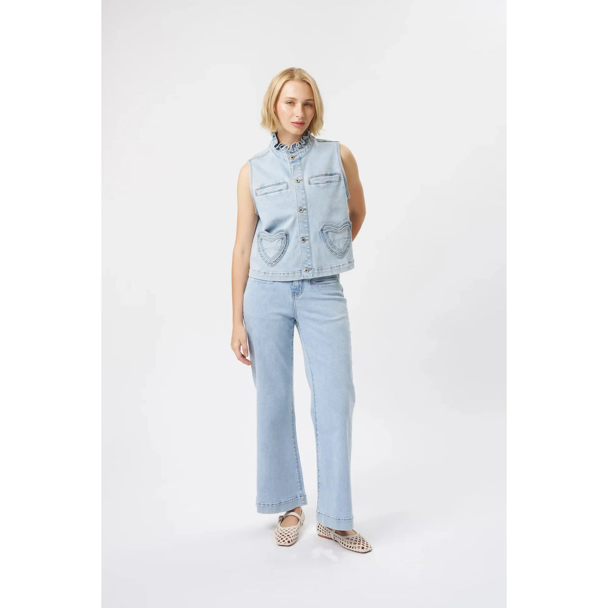 Kireina Freya Jean - Sky Blue  Kireina Pisces Boutique