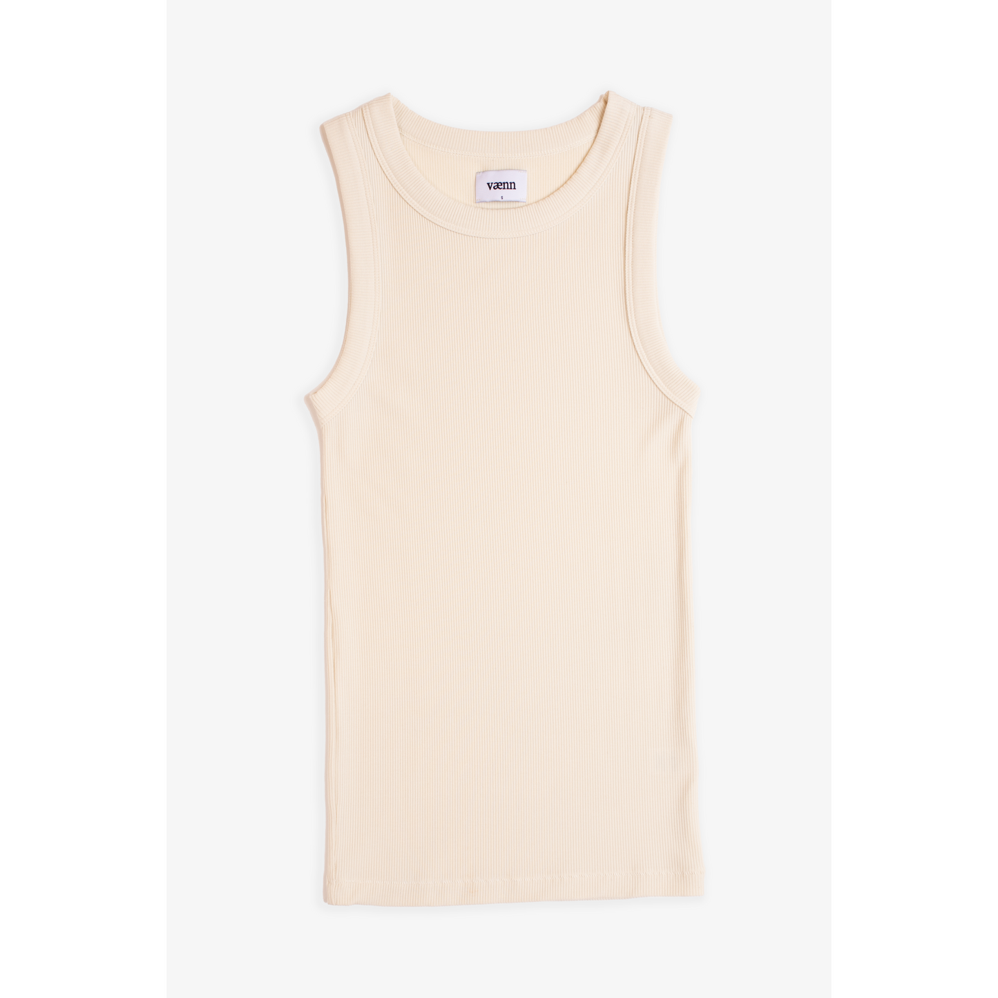 Vaenn Scoop Rib Tank - Eggnog