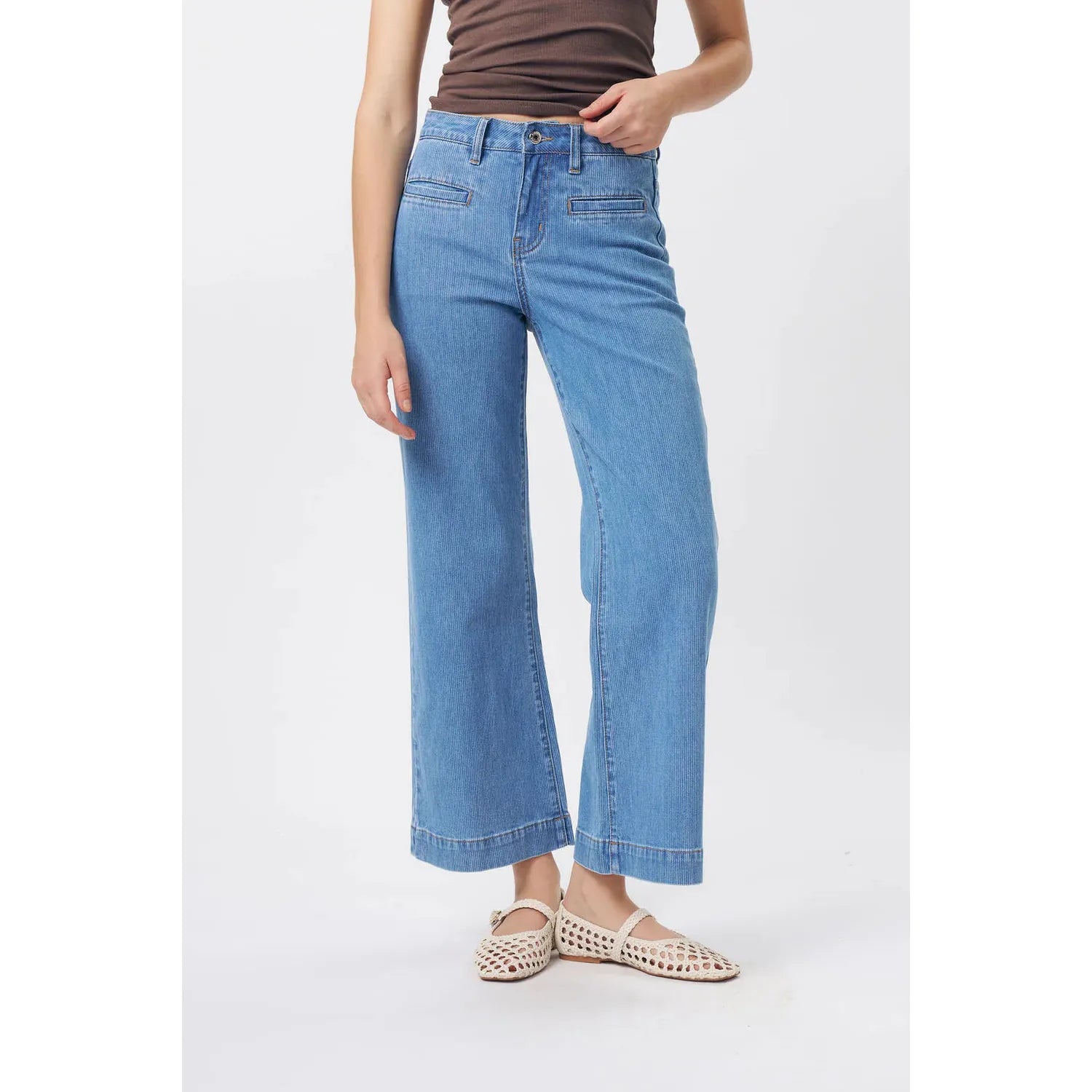 Kireina Freya Jean Cord - Mid Blue  Kireina Pisces Boutique
