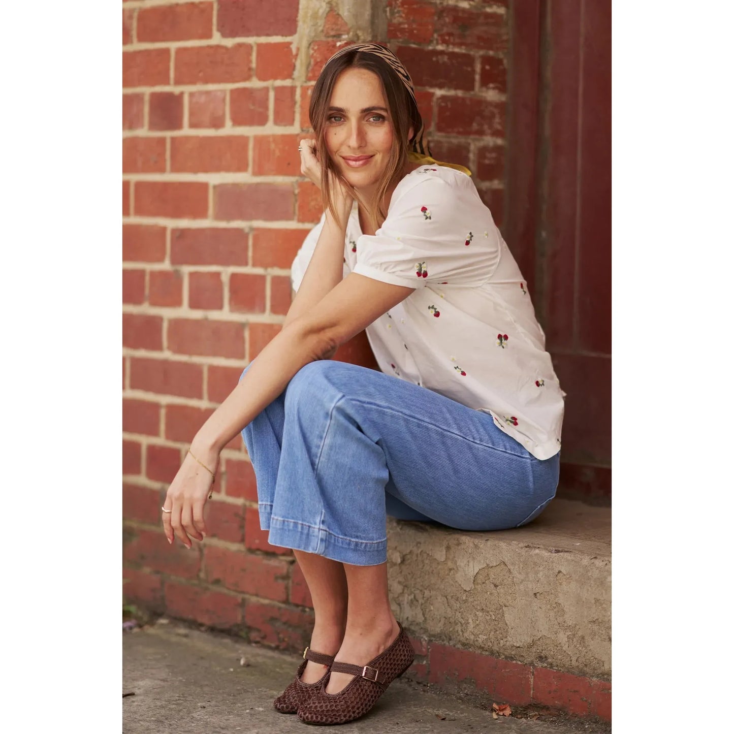 Kireina Freya Jean Cord - Mid Blue  Kireina Pisces Boutique