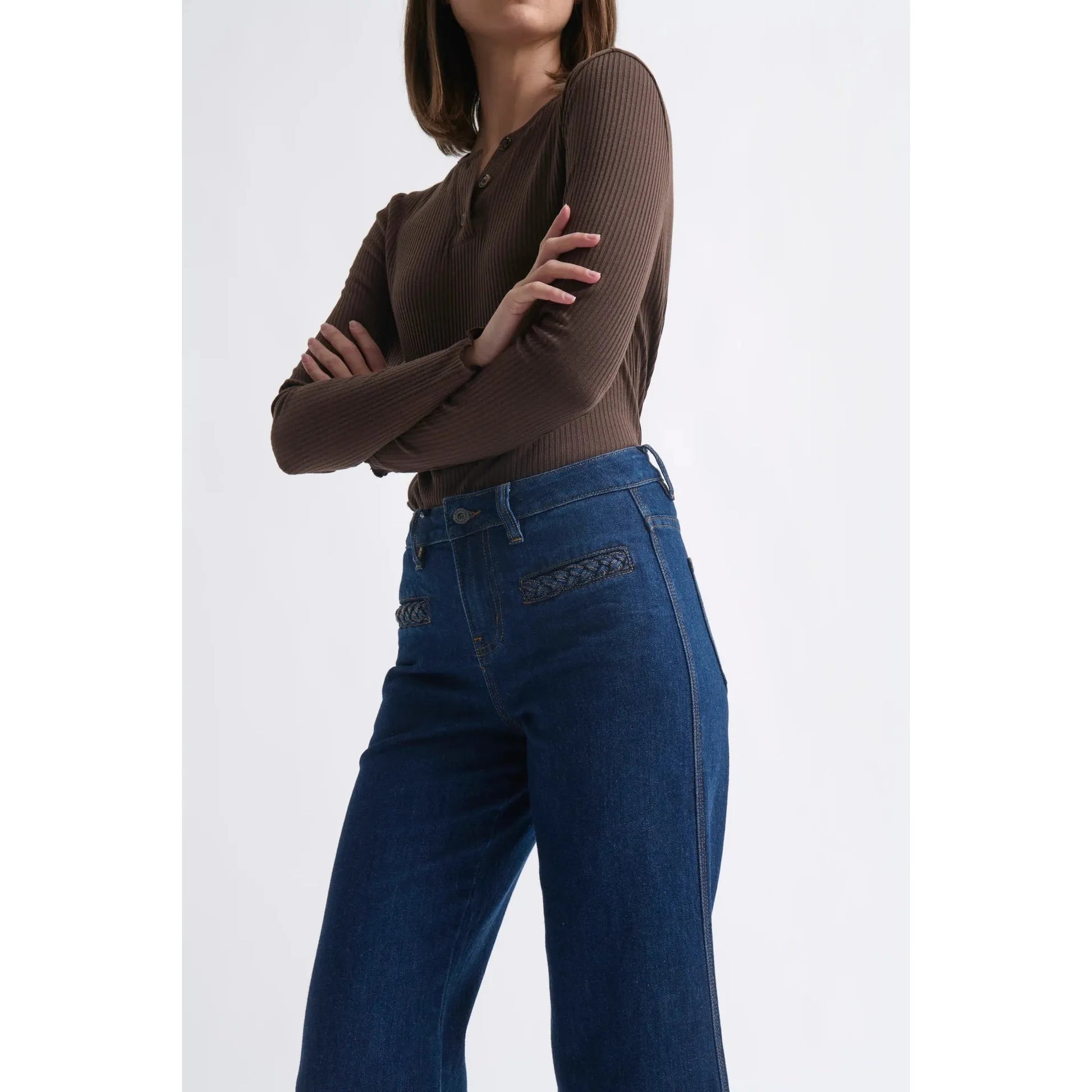 Kireina Freya Plait Pocket - Palisade Blue  Kireina Pisces Boutique