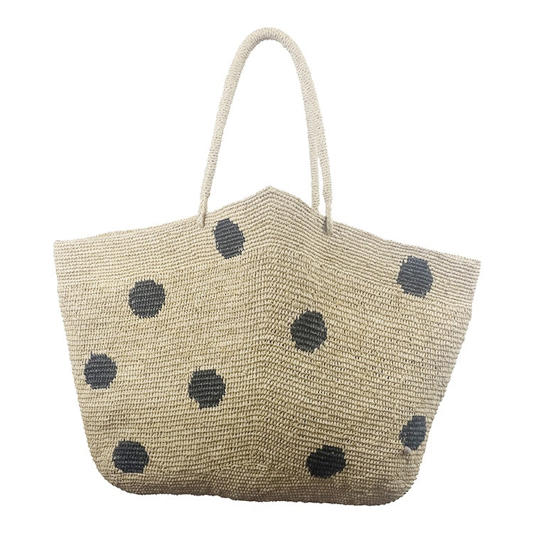 Made In Mada Gemma XXL Dots Bag - Tea  Made in Mada Pisces Boutique