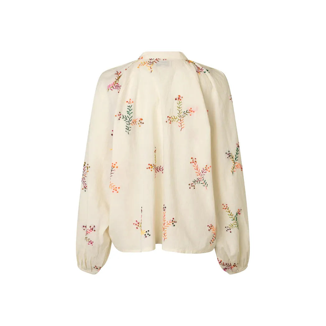 Lolly's Laundry HaileyLL Shirt LS - Creme  Lolly's Laundry Pisces Boutique